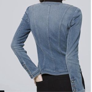 WHBM Everyday military Jean jacket size 4P